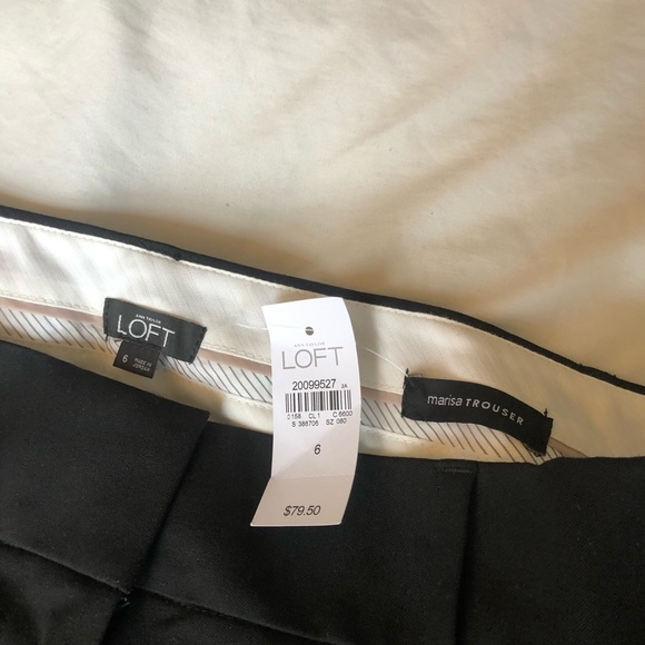 NWT Loft Black Pants - Picture 5 of 8